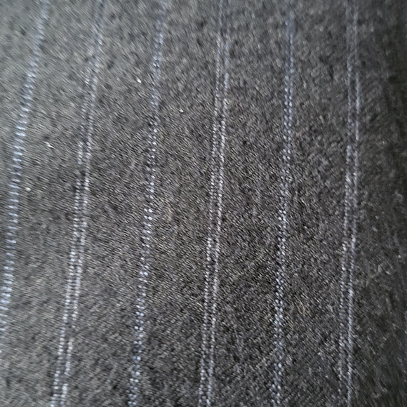 J.P Tilford Samuelsohn Harry Rosen wool navy blue pinstripes blazer Sz 46-40R - Picture 6 of 12